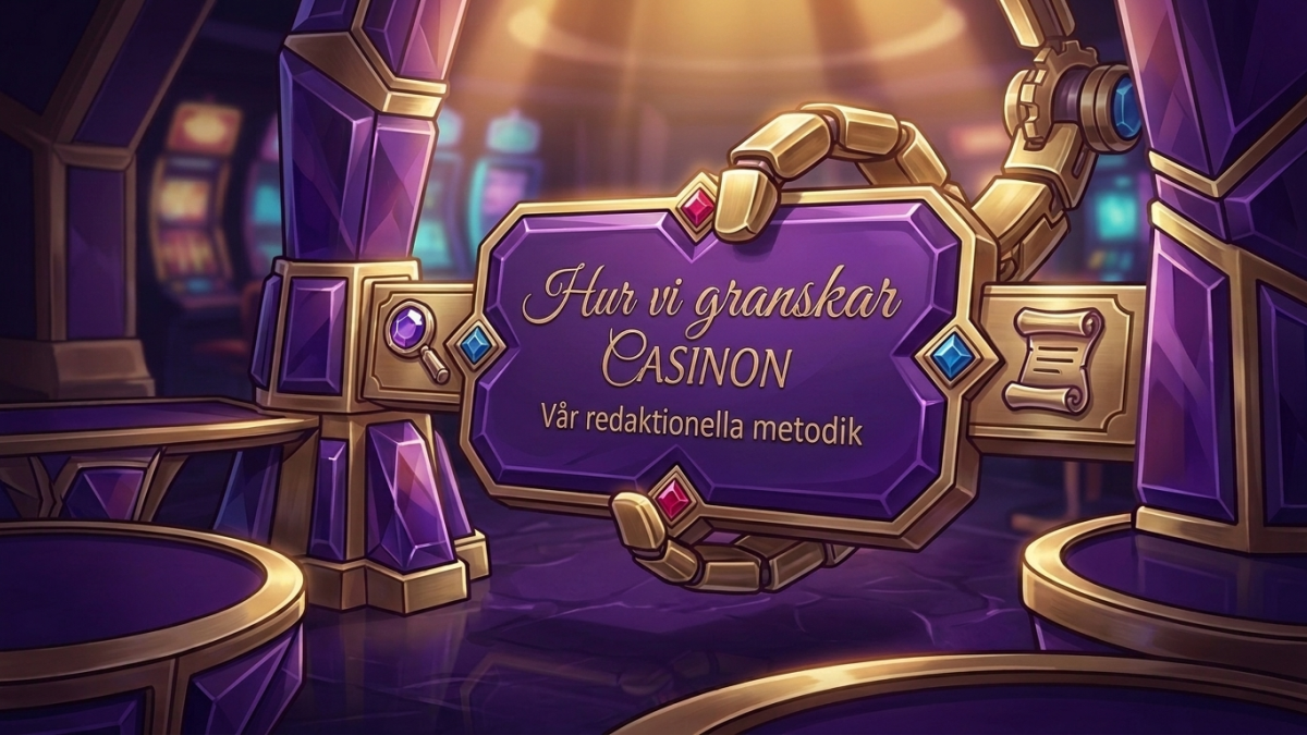 Strukturerad metodik för test och granskning av casinon